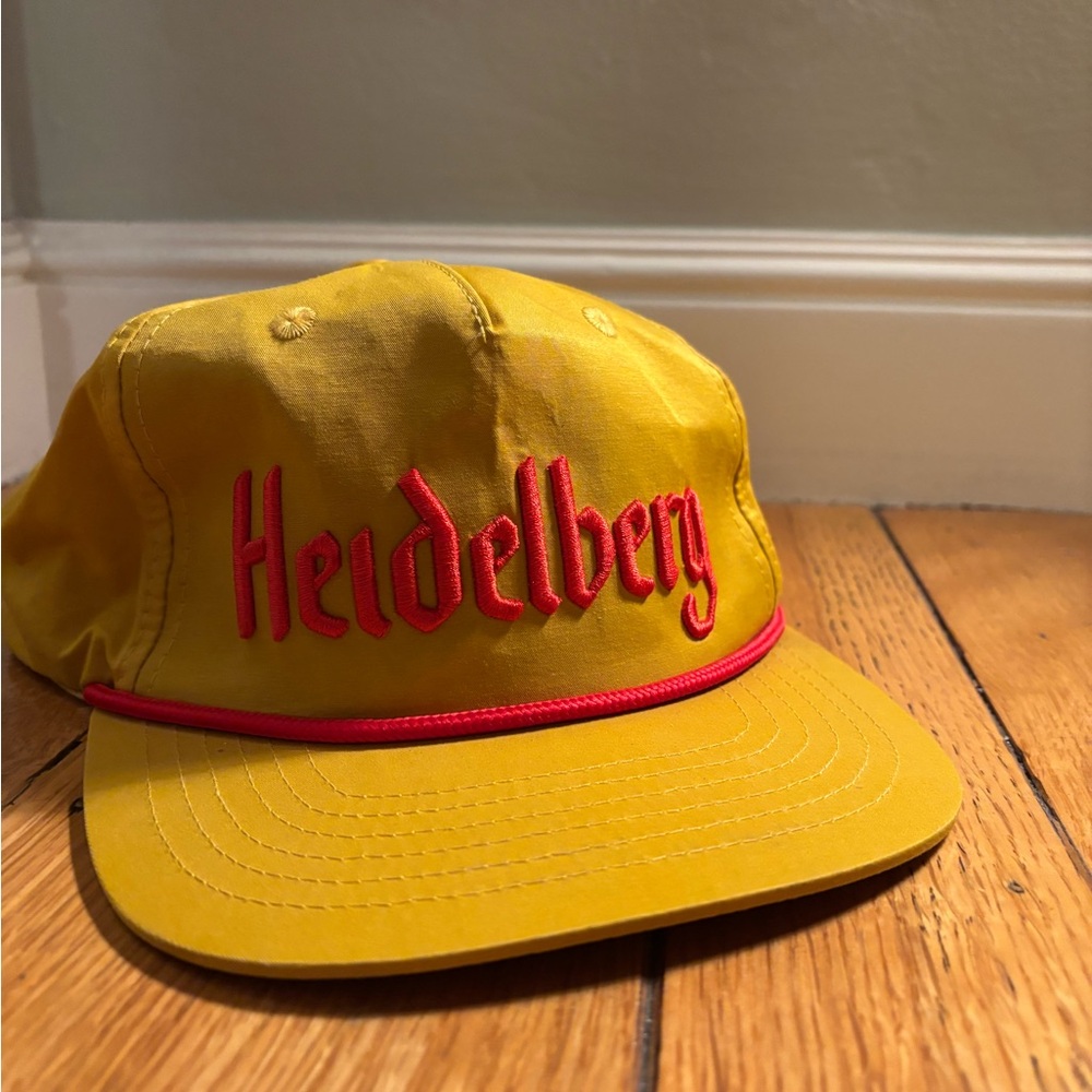 Brewery Branding Co Yellow Cap - adjustable snap back